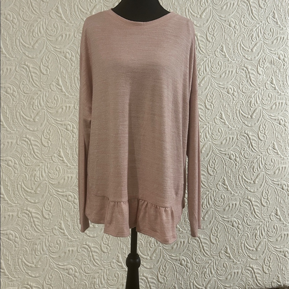Banana Republic Soft Pink Knit Top